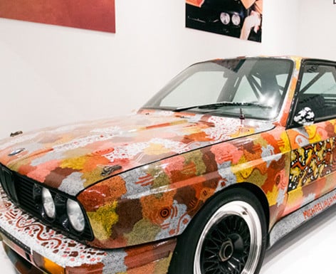 BMW Art Basel exhibit graphics